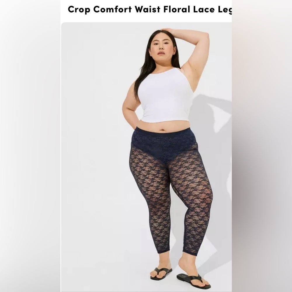 Torrid Lace Leggings size 22-24 (Torrid Size 3)